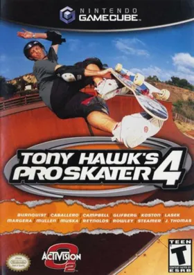 Tony Hawk's Pro Skater 4 box cover front